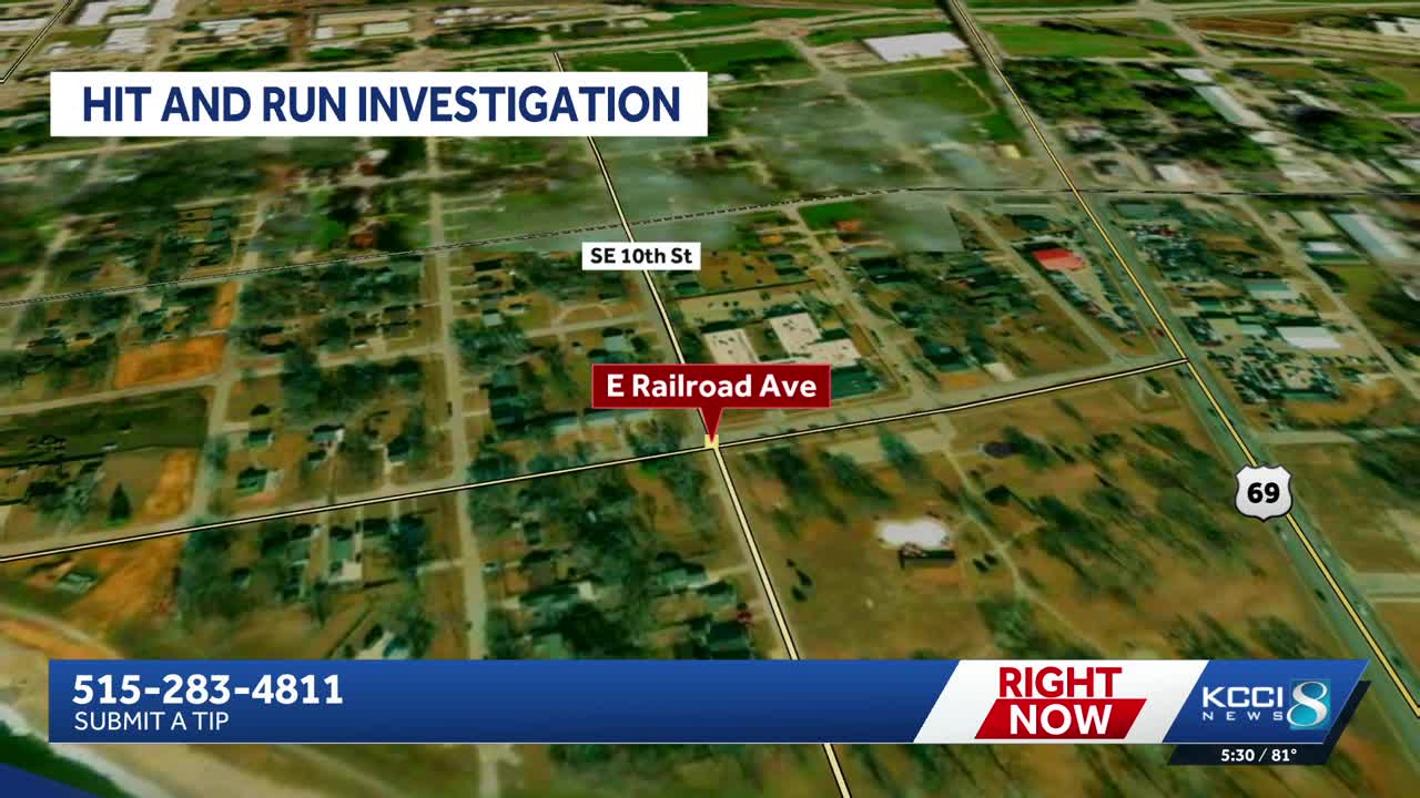 Woman dead after overnight hit-and-run crash in Des Moines