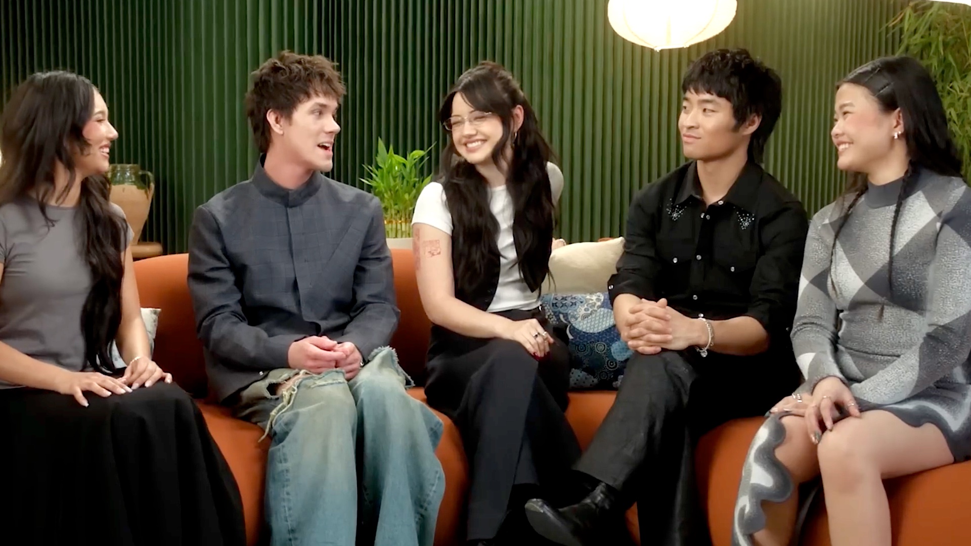Two truths and a lie with the Avatar cast on Netflix