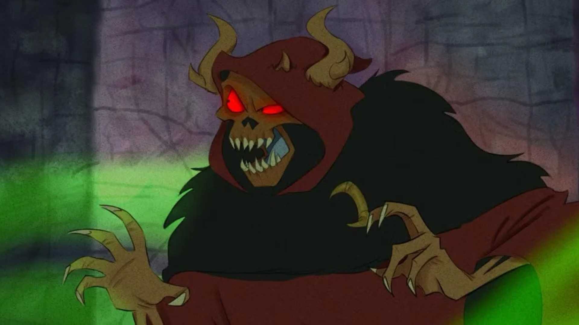 The Horned King lurks in The Black Cauldron