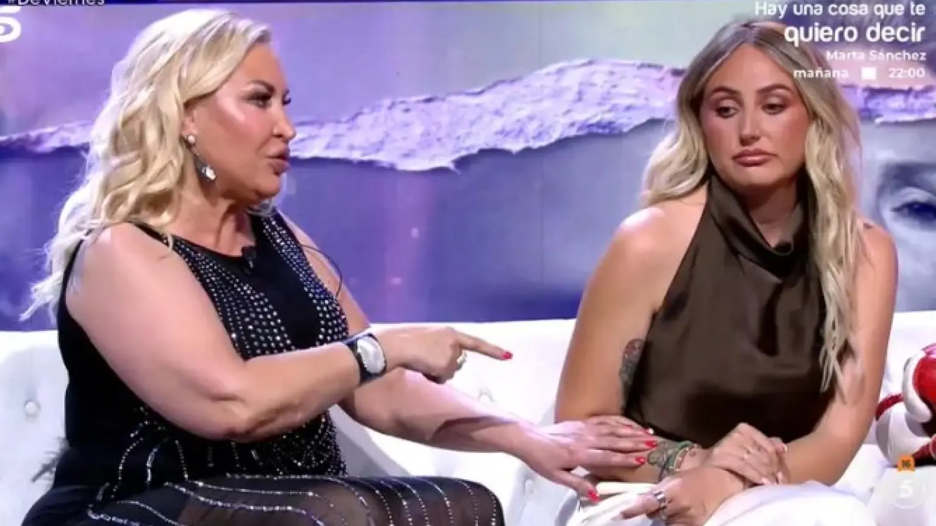 Alba Carrillo defiende a Rocío Carrasco tras la sonada aparición de su  hija, Rocío Flores, junto