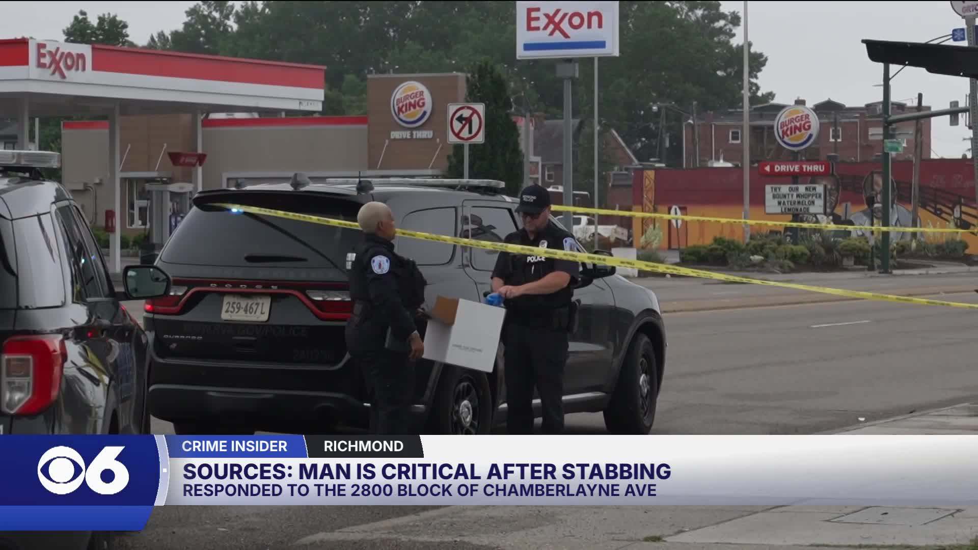 Man stabbed in Richmond is critically injured, Crime Insider sources ...