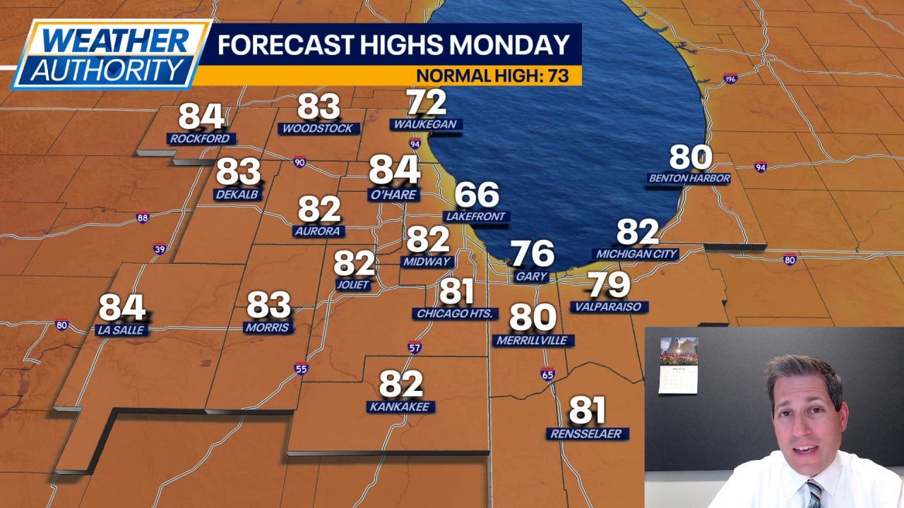 Chicago weather: Warmest Memorial Day since 2023 possible this year