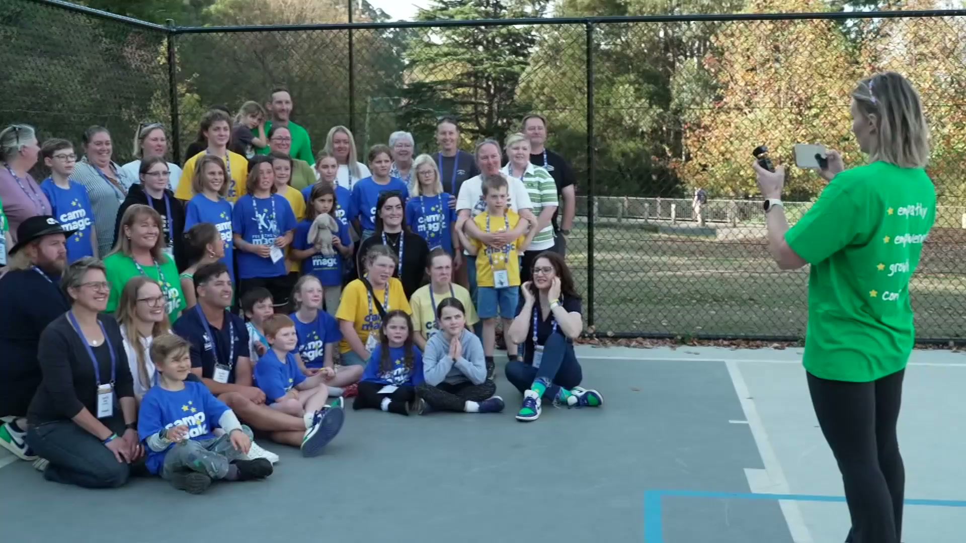 Charity program providing community and support for grieving children
