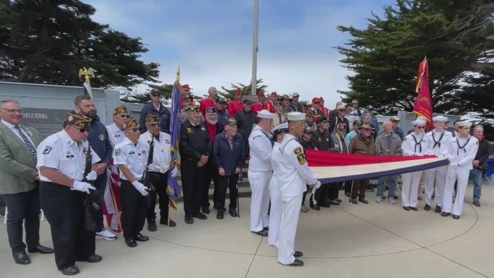 Veterans honored during Memorial Day ceremony at USS San Francisco Memorial