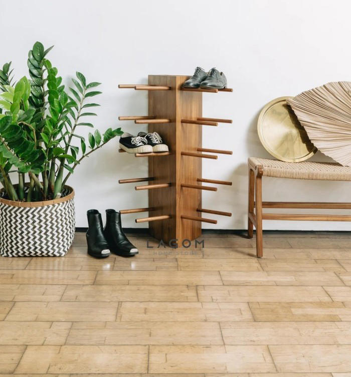 Simpel & bergaya! Ini 6 model rak sepatu minimalis modern