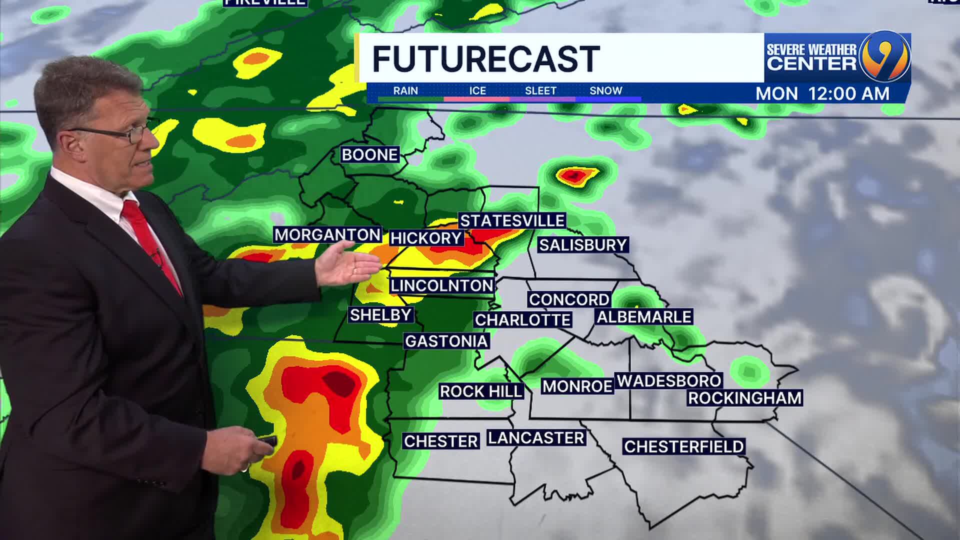 Forecast: Pattern of scattered showers this week