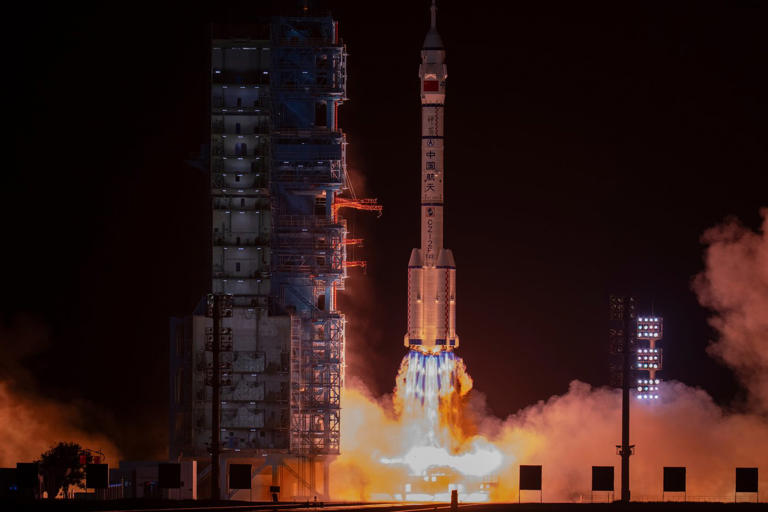 China launches Shenzhou 23 spacecraft with 1 of 3 astronauts set for ...