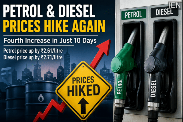 Fuel price shock continues: Petrol and diesel rates hiked again across ...