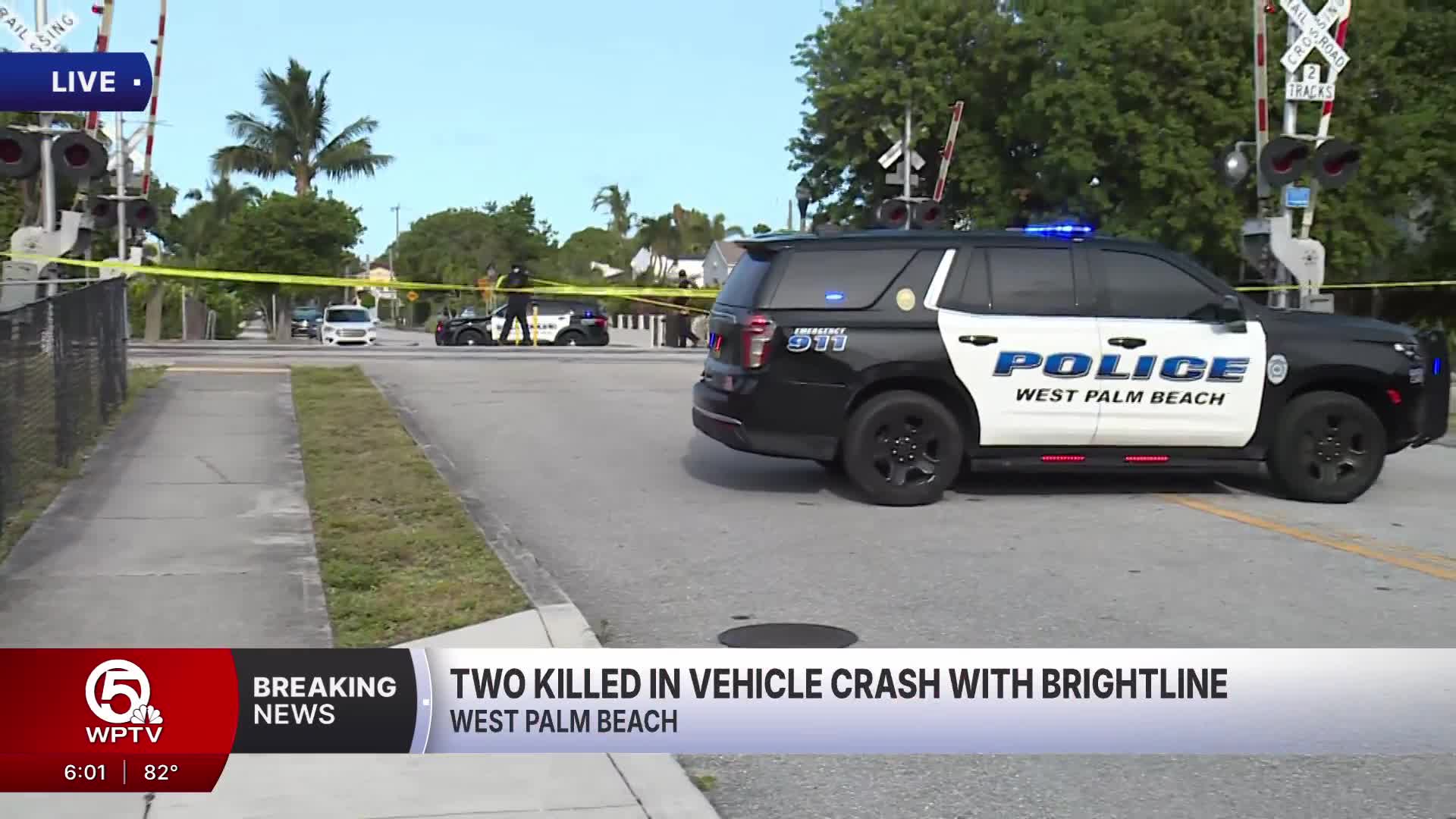 2 dead after Brightline train collides with vehicle in West Palm Beach
