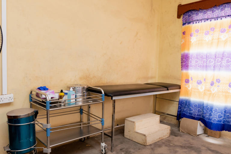 A consultant room in the AFC (Leah Godfrey/Plan International)