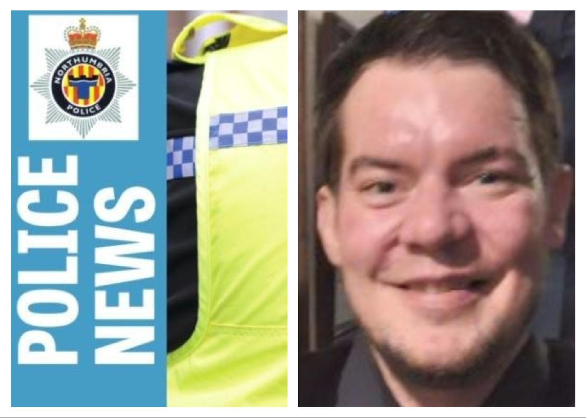 Police appeal for public’s help to locate missing Alnwick man