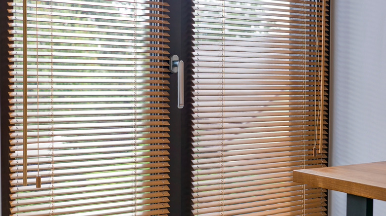 No more boring blinds: The stylish way to cover glass doors without ...