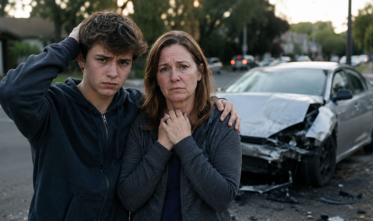 My son crashed the family car street racing and now our insurance might ...