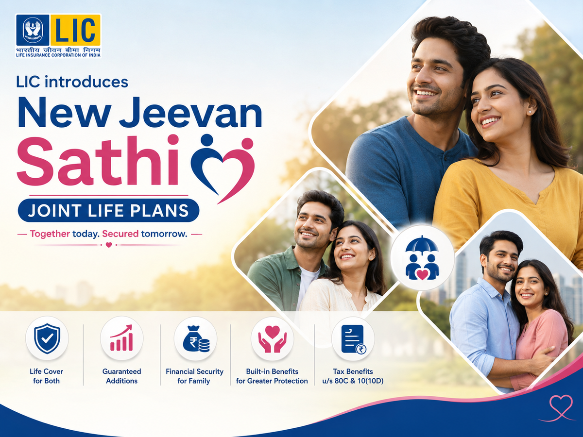 LIC introduces New Jeevan Sathi joint life plans: Check features ...