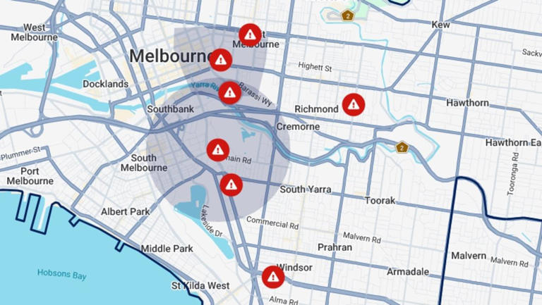 Major power outage update after CBD flooding