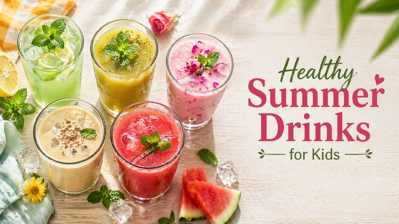 Healthy summer drinks for kids: 5 tasty and hydrating recipes to try at ...