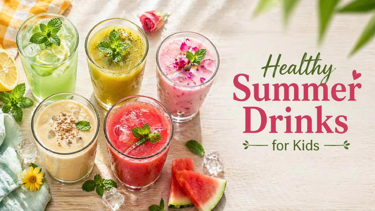 Healthy summer drinks for kids: 5 tasty and hydrating recipes to try at ...