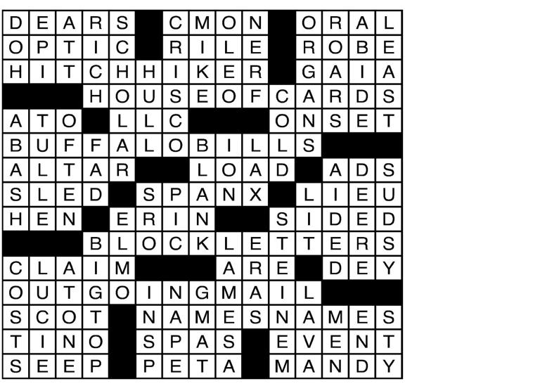 Puzzle solutions for Monday, May 25, 2026