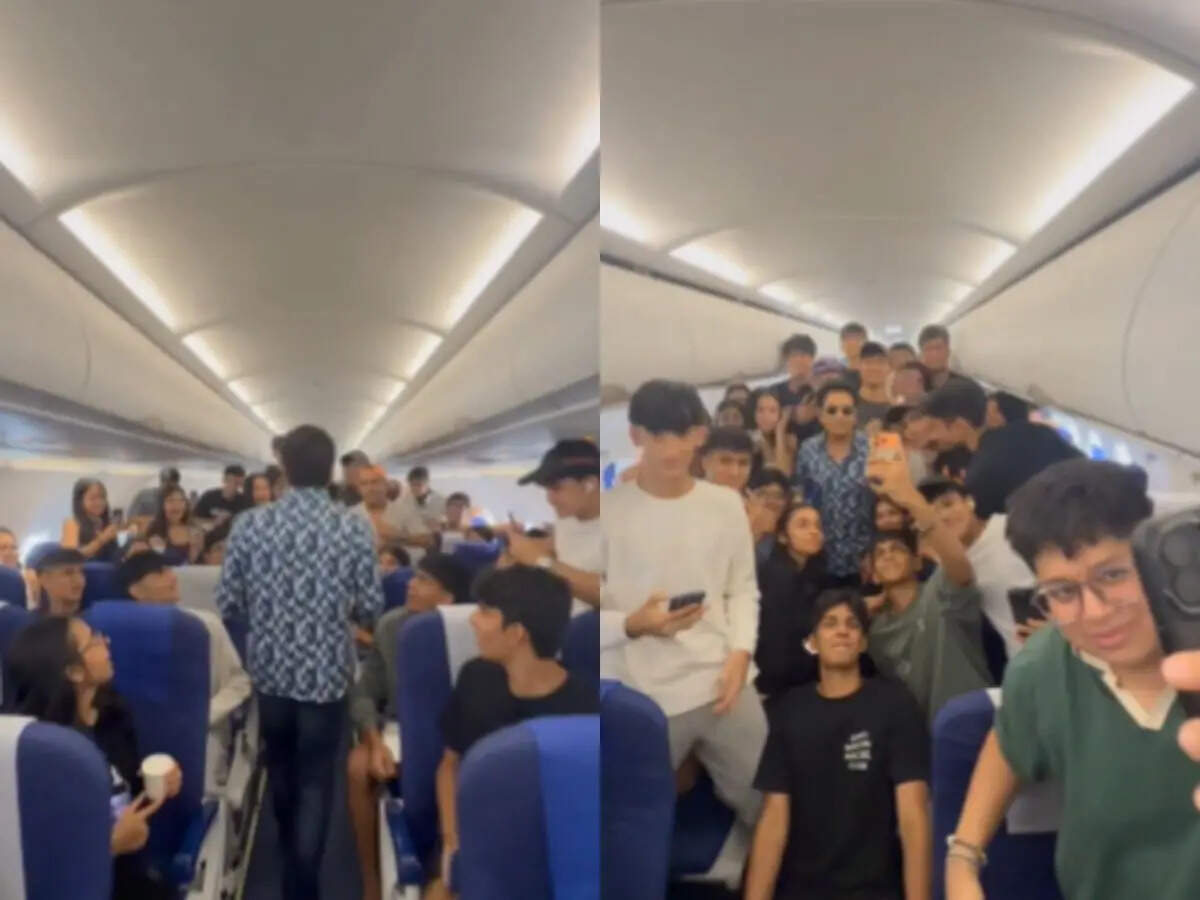 Sachin Tendulkar’s simple gesture on flight wins hearts, passengers turn cabin into mini stadium. Watch