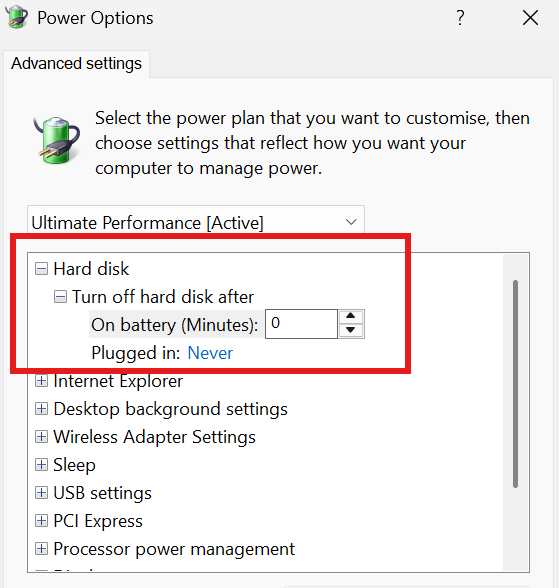 You're wearing out your hard drive for no reason: Change this hidden ...