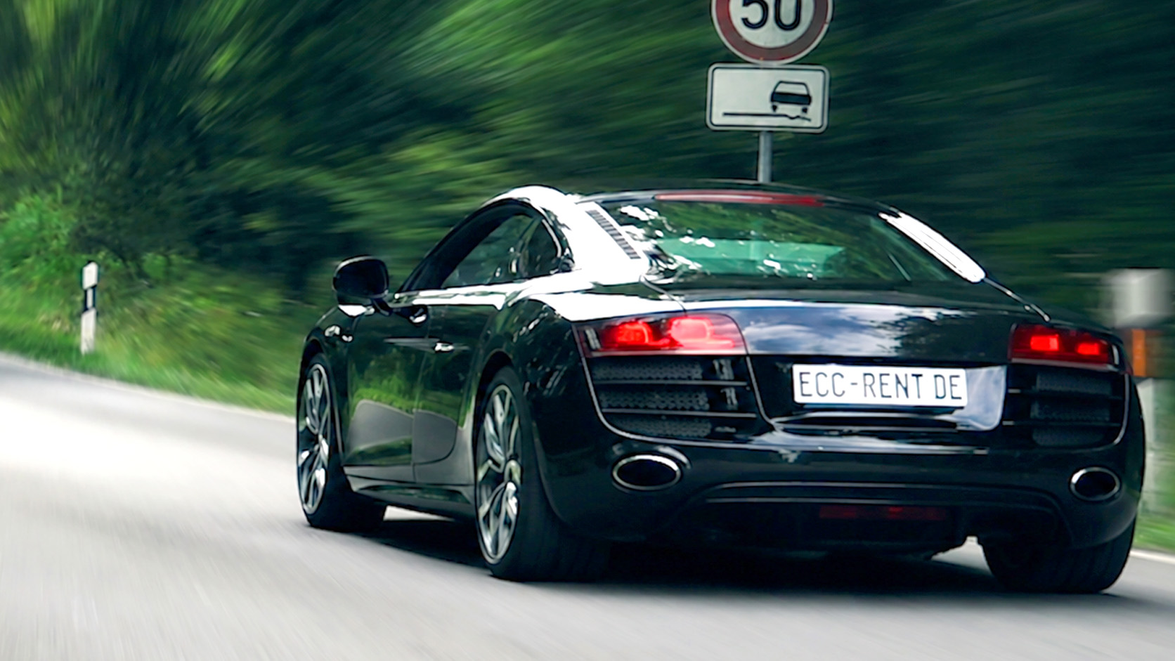 Hoe snel gaat deze Audi R8 van 0 tot 295 km/u?
