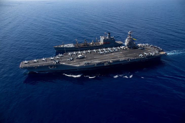 Tàu sân bay USS Gerald R Ford có thể trở thành nhà máy điện hạt nhân nổi