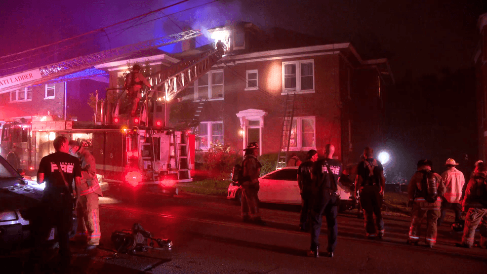 Several displaced after Cincinnati apartment catches fire