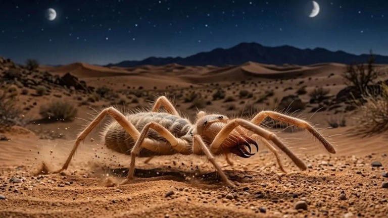 Camel spider: The fast, nocturnal desert hunter that isn’t a spider or ...