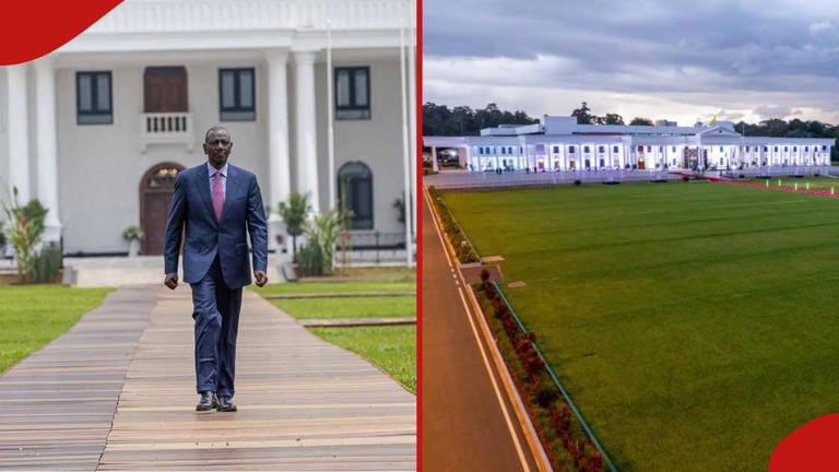 State House Nairobi: Video tour shows inside president's palatial residence