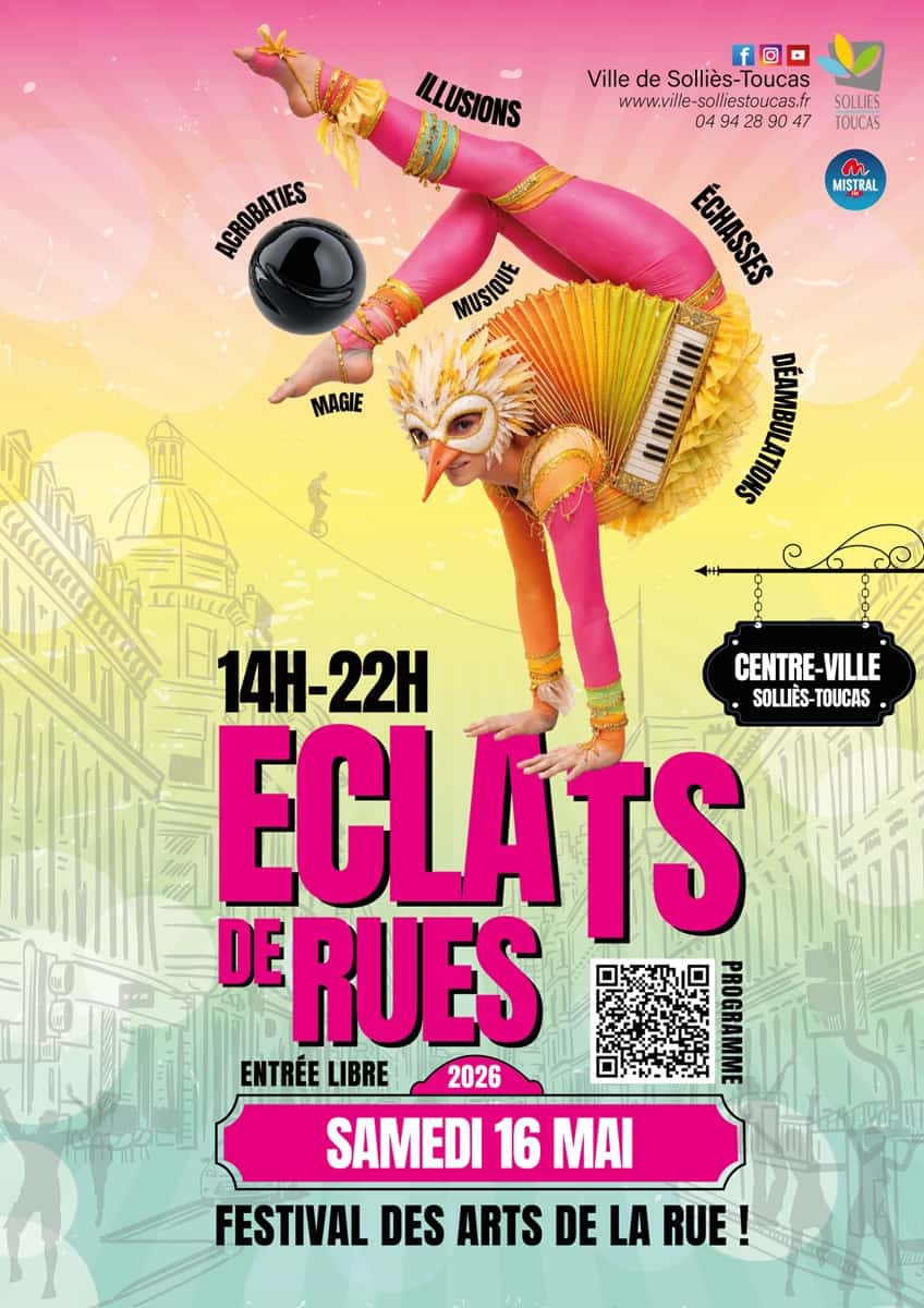 Acrobaties, musique et spectacles gratuits envahissent Solliès-Toucas ...