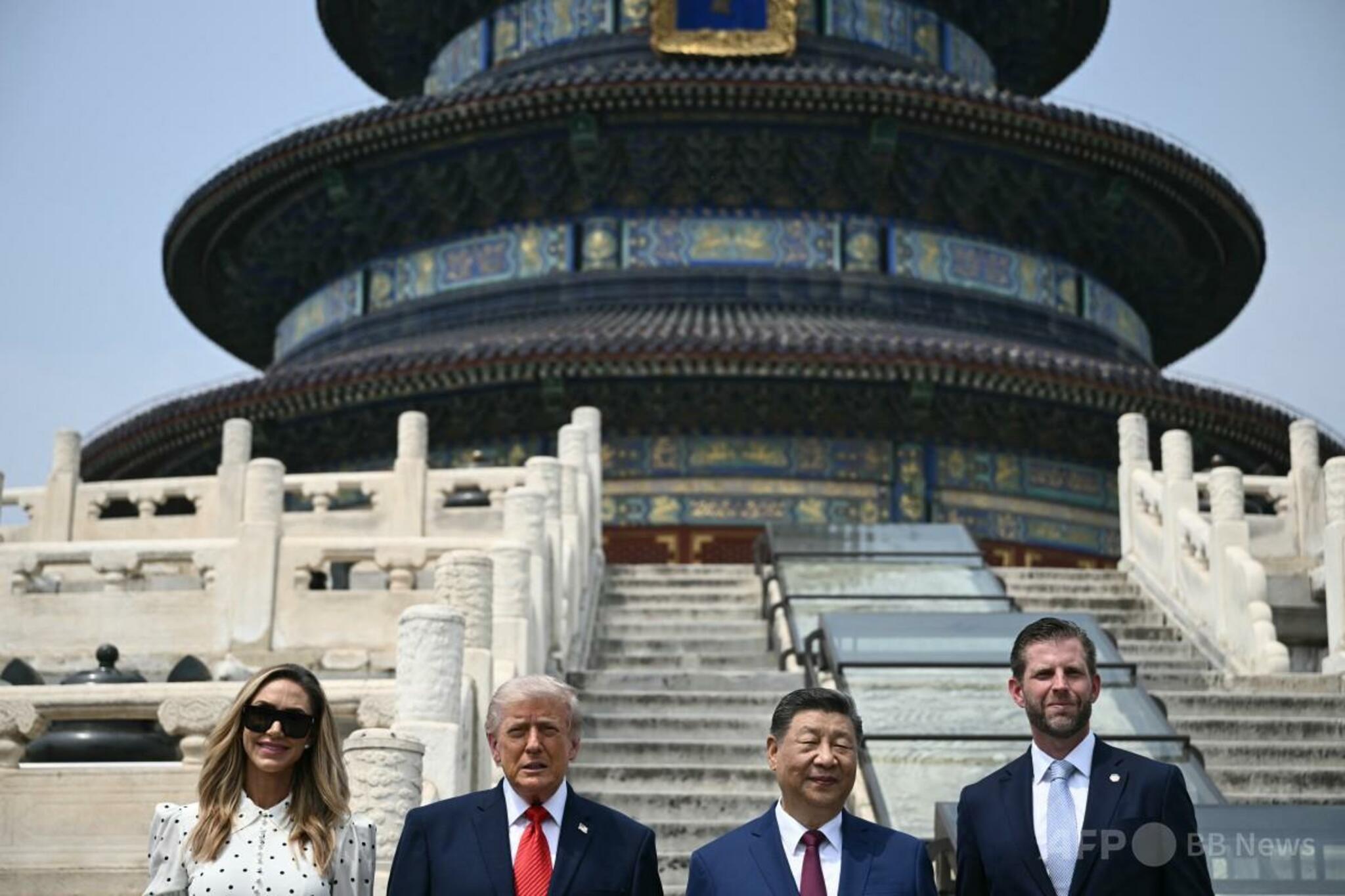 トランプ氏、習氏と天壇公園散策「中国は美しい」