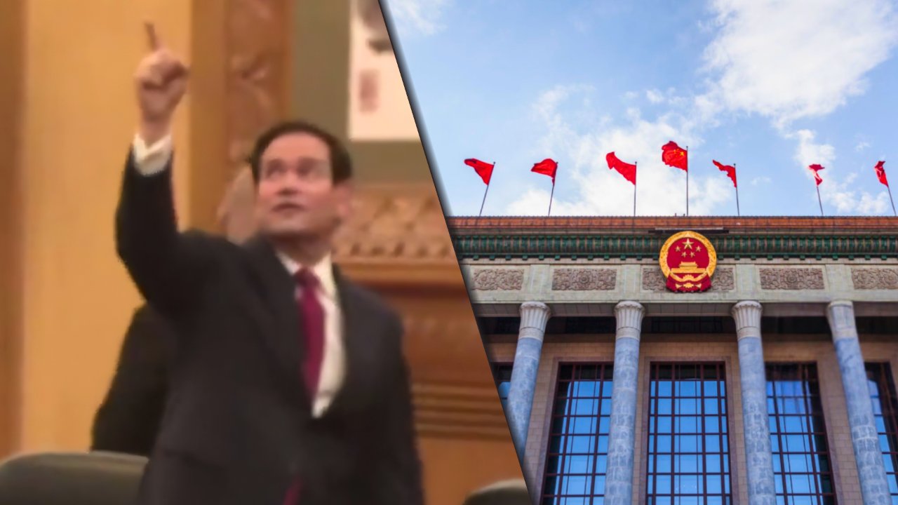 Watch: Marco Rubio stunned by grandeur of China's Great Hall of the People!