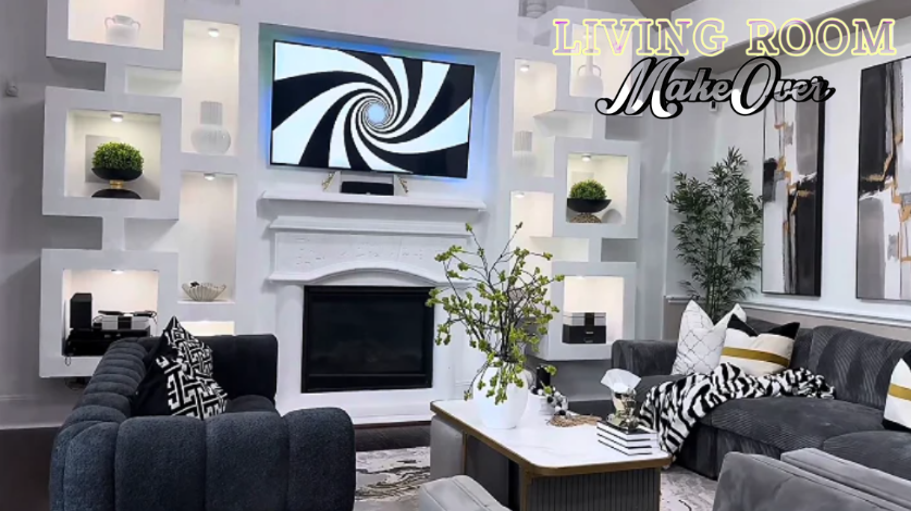 These decorating changes made the living room feel completely different