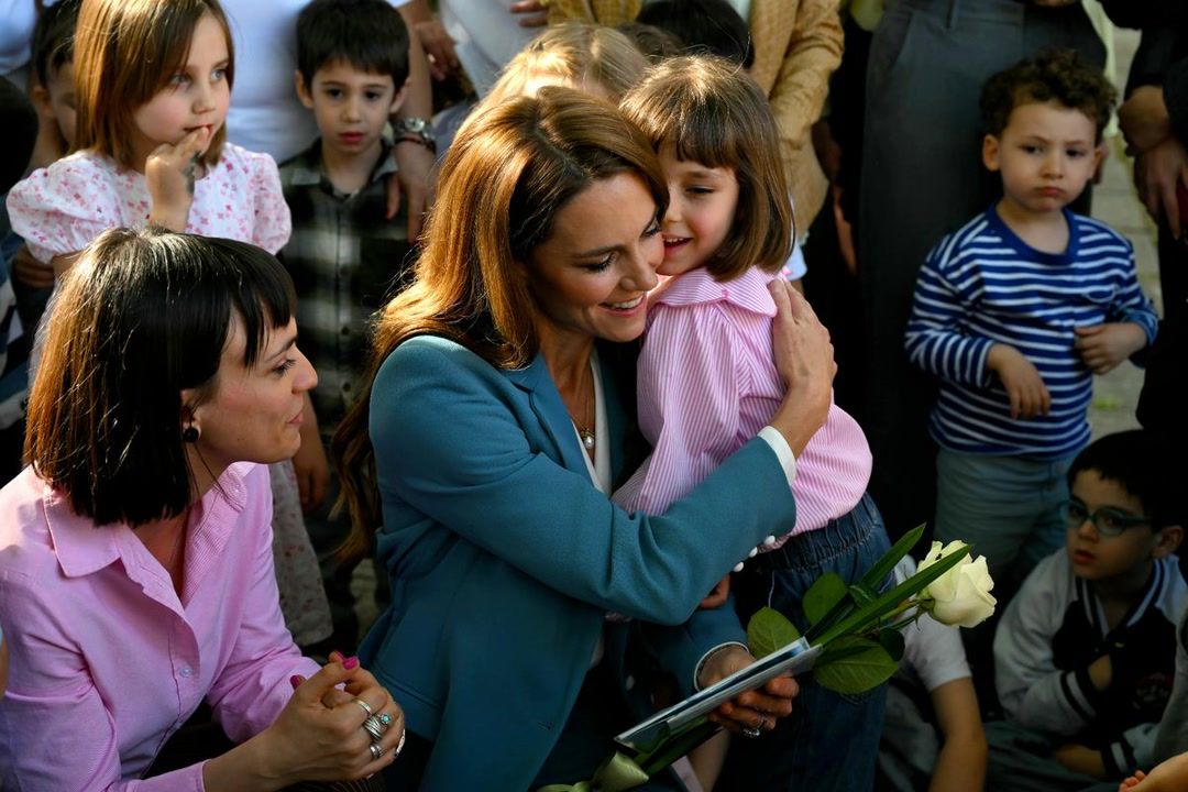 Kate's inspiring visit leaves teachers emotional