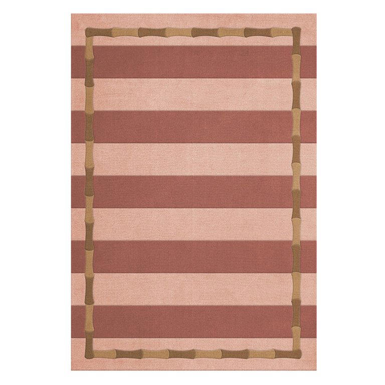 16 striped rugs that do the decorating for you