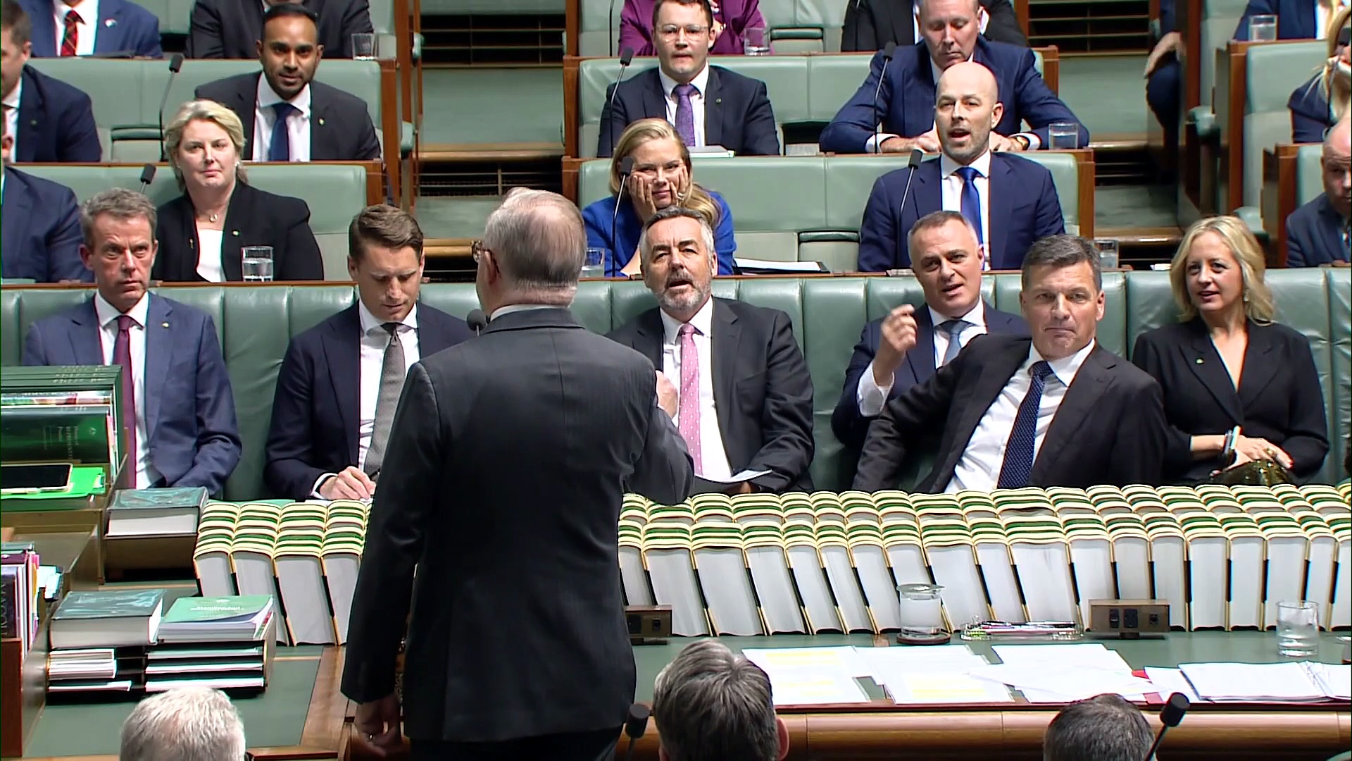 Opposition leader Angus Taylor will deliver his budget reply tonight
