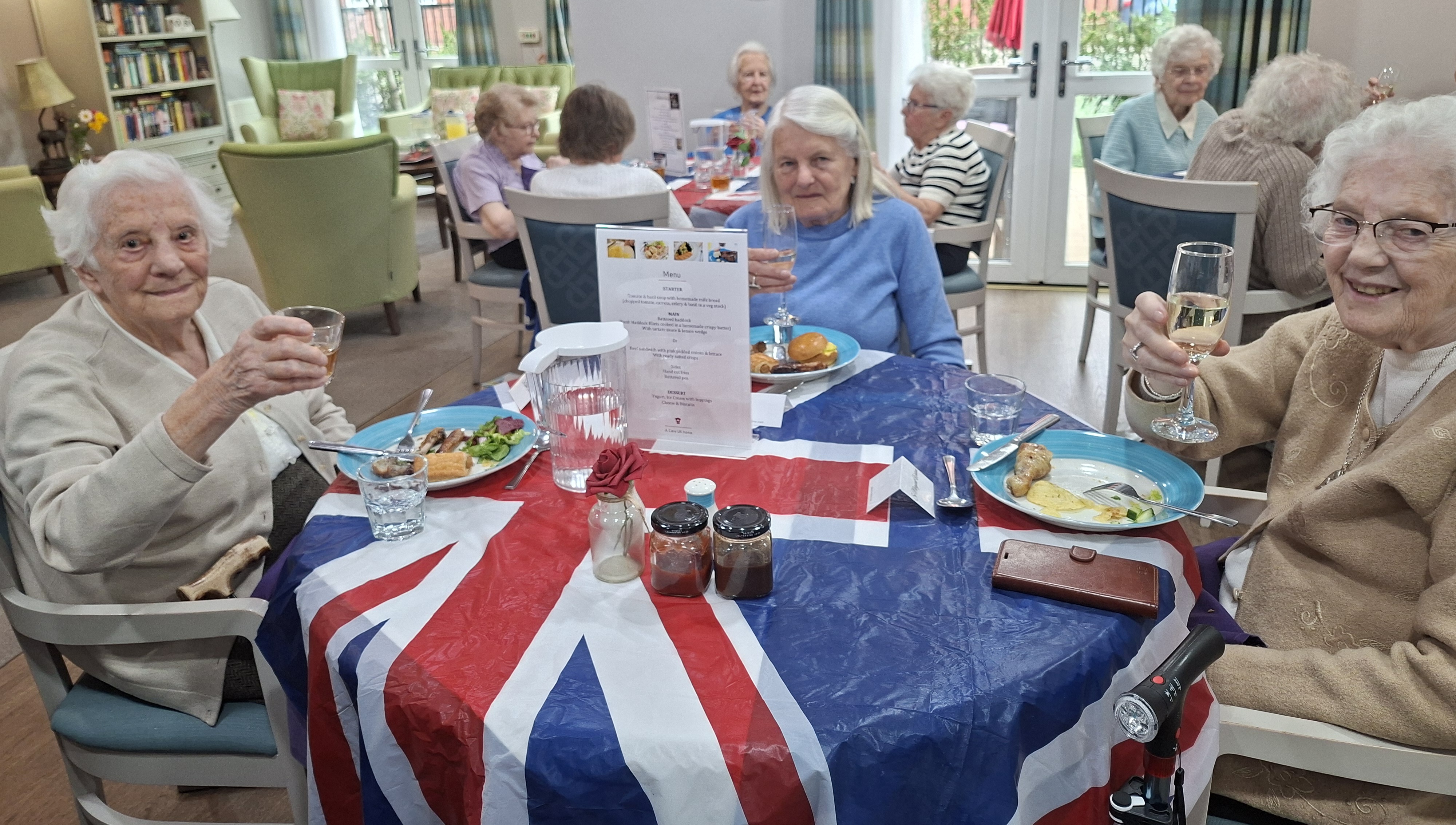 Edinburgh care home celebrates VE Day in style