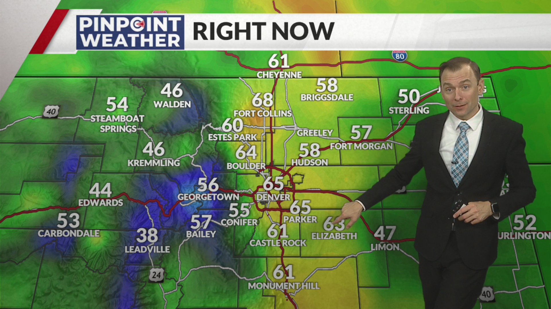 Denver weather: Nearing record highs again