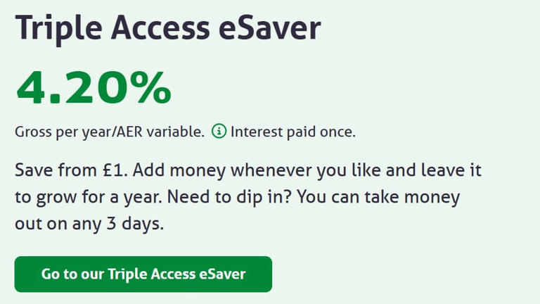 Savers could boost bank balances by £420 under new high-interest offer