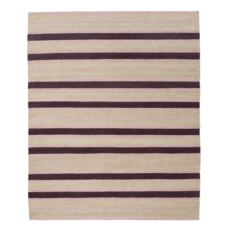 16 striped rugs that do the decorating for you