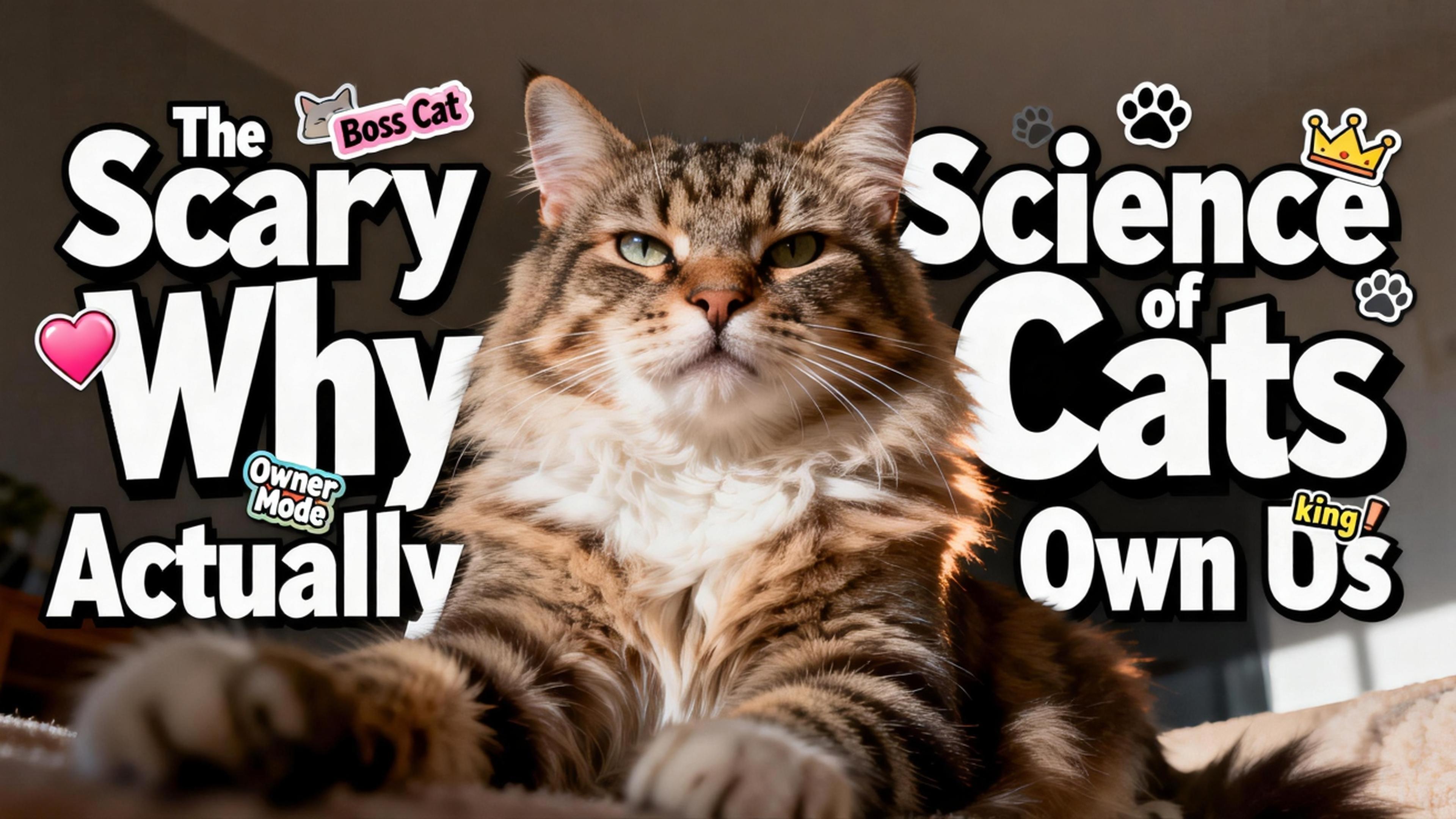 The scary science of why cats actually own us