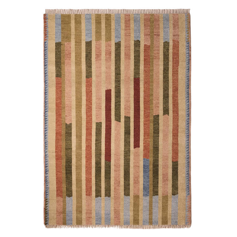 16 striped rugs that do the decorating for you