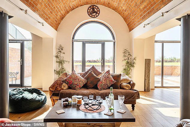 Underground water reservoir converted into unique four-bedroom home ...