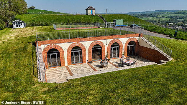 Underground water reservoir converted into unique four-bedroom home ...