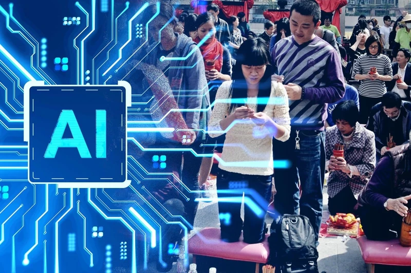 Giới trẻ Trung Quốc thích xem bói bằng AI