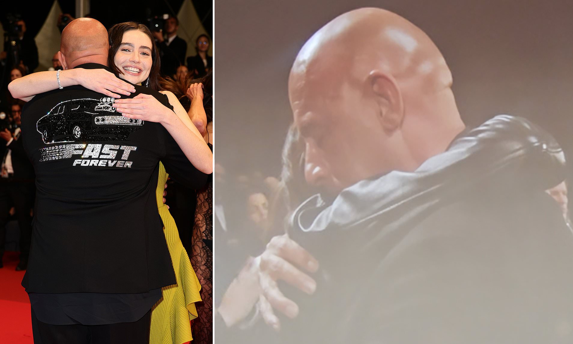 Vin Diesel tearfully praises Paul Walker's daughter Meadow and says he'd be so proud of her