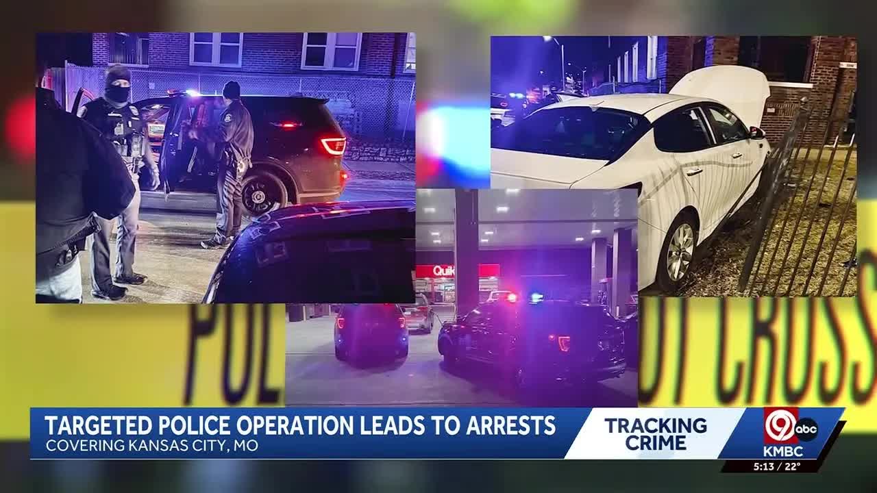 13 felony arrests made as Kansas City police target crime in Midtown ...