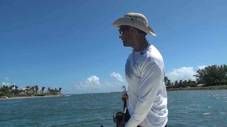 JAWS massive shark in shallow water!