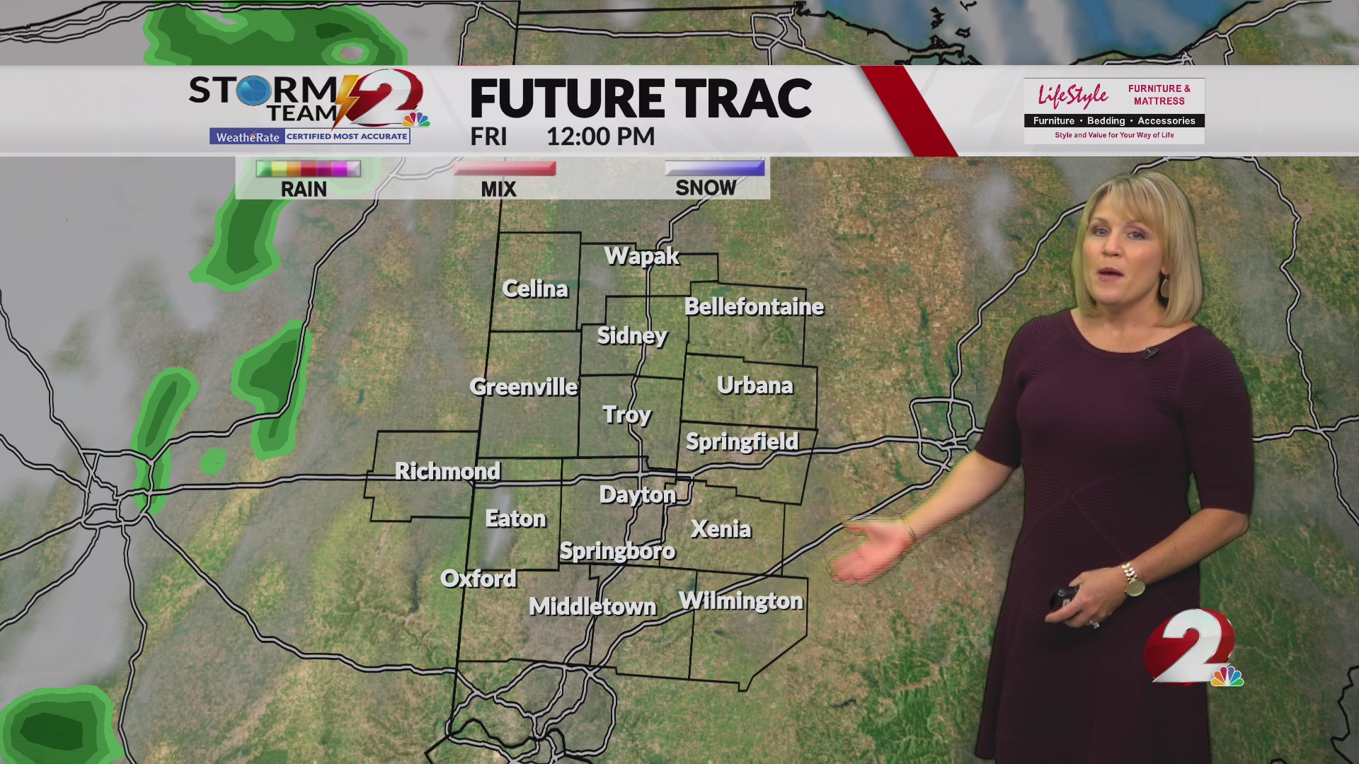 Today's Miami Valley forecast 5/14/26