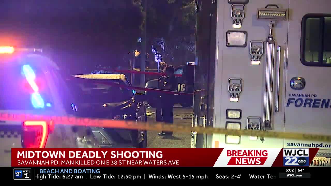 1 person killed in Savannah shooting on 38th Street